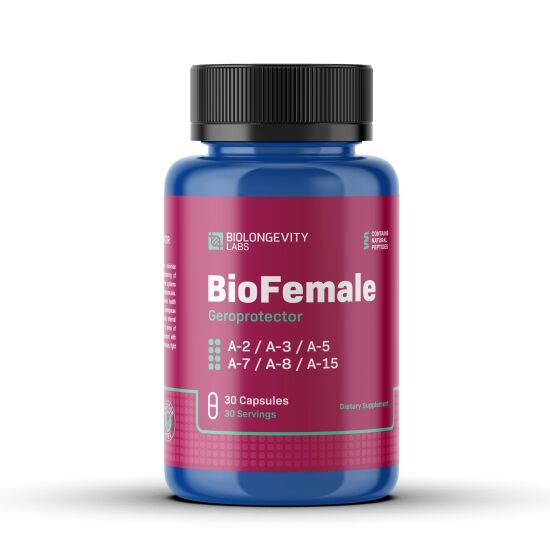 BioFemale - Natural Peptide Geroprotector (GPL Femme) 1 BioFemale - front