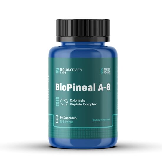 BioPineal - A-8 Pineal Peptide Bioregulator (Endoluten) 1 BioPineal A-8 60ct - front