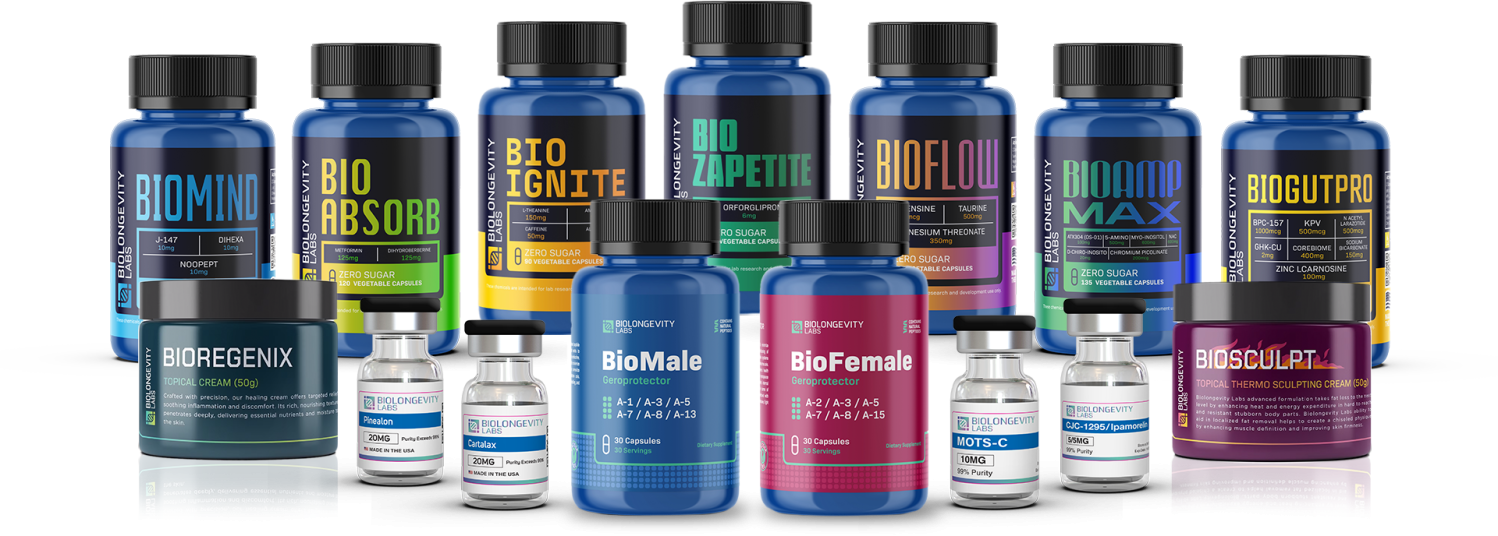 CJC 1295 Ipamorelin 5mg | The World's Most Advanced Research Peptides and Bioregulators